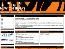 Tablet Screenshot of newtonminorsoccer.ca